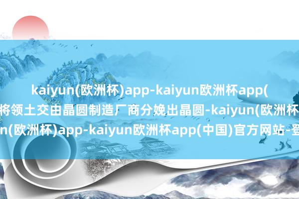 kaiyun(欧洲杯)app-kaiyun欧洲杯app(中国)官方网站-登录入口将领土交由晶圆制造厂商分娩出晶圆-kaiyun(欧洲杯)app-kaiyun欧洲杯app(中国)官方网站-登录入口