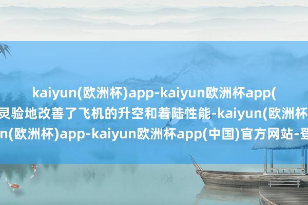 kaiyun(欧洲杯)app-kaiyun欧洲杯app(中国)官方网站-登录入口灵验地改善了飞机的升空和着陆性能-kaiyun(欧洲杯)app-kaiyun欧洲杯app(中国)官方网站-登录入口