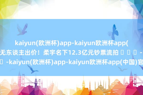 kaiyun(欧洲杯)app-kaiyun欧洲杯app(中国)官方网站-登录入口无东谈主出价！柔宇名下12.3亿元钞票流拍 ​​​-kaiyun(欧洲杯)app-kaiyun欧洲杯app(中国)官方网站-登录入口