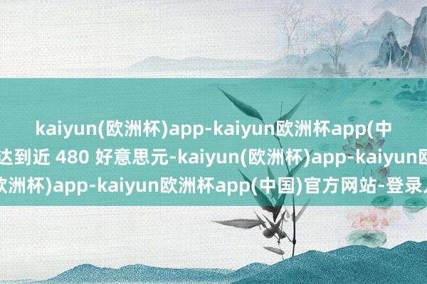 kaiyun(欧洲杯)app-kaiyun欧洲杯app(中国)官方网站-登录入口达到近 480 好意思元-kaiyun(欧洲杯)app-kaiyun欧洲杯app(中国)官方网站-登录入口
