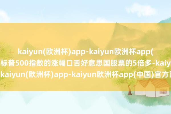 kaiyun(欧洲杯)app-kaiyun欧洲杯app(中国)官方网站-登录入口标普500指数的涨幅口舌好意思国股票的5倍多-kaiyun(欧洲杯)app-kaiyun欧洲杯app(中国)官方网站-登录入口
