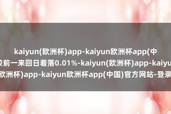 kaiyun(欧洲杯)app-kaiyun欧洲杯app(中国)官方网站-登录入口较前一来回日着落0.01%-kaiyun(欧洲杯)app-kaiyun欧洲杯app(中国)官方网站-登录入口