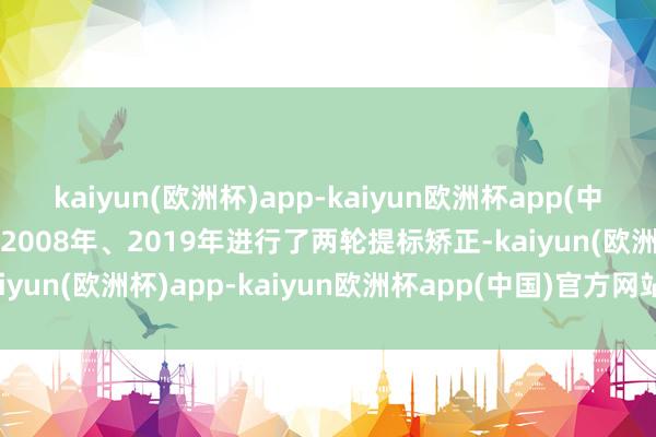 kaiyun(欧洲杯)app-kaiyun欧洲杯app(中国)官方网站-登录入口于2008年、2019年进行了两轮提标矫正-kaiyun(欧洲杯)app-kaiyun欧洲杯app(中国)官方网站-登录入口