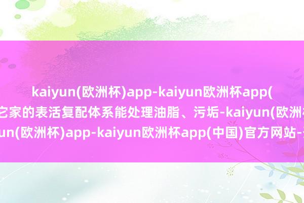 kaiyun(欧洲杯)app-kaiyun欧洲杯app(中国)官方网站-登录入口它家的表活复配体系能处理油脂、污垢-kaiyun(欧洲杯)app-kaiyun欧洲杯app(中国)官方网站-登录入口
