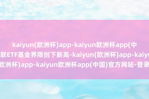 kaiyun(欧洲杯)app-kaiyun欧洲杯app(中国)官方网站-登录入口关联ETF基金界限创下新高-kaiyun(欧洲杯)app-kaiyun欧洲杯app(中国)官方网站-登录入口